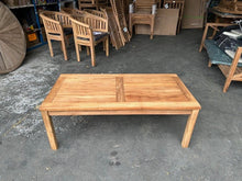 Load image into Gallery viewer, Teak coffee table H45 L120 W60cm indoor or outdoor (SECONDS)