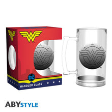 Load image into Gallery viewer, DC Comics Wonder Woman 500ml Glass Tankard COLLECTABLES
