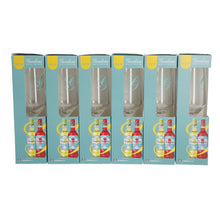 Load image into Gallery viewer, Gordons Gin Spritz Edition Flute Glasses set of 6 collectables mancave bar pub