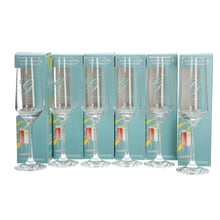Load image into Gallery viewer, Gordons Gin Spritz Edition Flute Glasses set of 6 collectables mancave bar pub