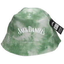 Load image into Gallery viewer, NEW Jack Daniels Bucket Hat Green Black Reversible Holiday Festival Party.