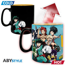 Load image into Gallery viewer, MY HERO ACADEMIA - Mug Heat Change - 460 ml - Group