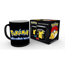 Load image into Gallery viewer, Pokemon Heat Changing Mug - Pikachu - 320ml/11oz - New COLLECTABLES
