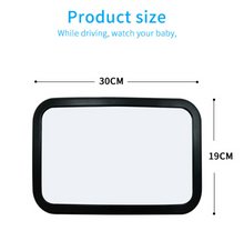 Load image into Gallery viewer, SET OF 2 Baby Child Car Safety Back Seat Mirror Rear View Baby Mirror Large 360 Degree