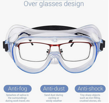 Load image into Gallery viewer, BOX of 15 Laif.Works Clear Protective Safety Goggles Glasses Anti-fog Work PPE