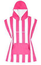 Load image into Gallery viewer, Kids Poncho with Hood Towling Super Absorbent Quick Dry Beach Swim Age 6 - 11 Yr