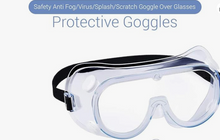 Load image into Gallery viewer, BOX of 15 Laif.Works Clear Protective Safety Goggles Glasses Anti-fog Work PPE