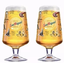 Load image into Gallery viewer, SET OF 4 X San Miguel Limited Edition 2024 Glasses.Brand New Pint Lager Pub Bar