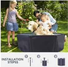 Load image into Gallery viewer, Polog Foldable Portable Pet Swimming Pool Dog Kids Pool 80 x 30cm