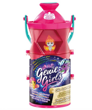 Load image into Gallery viewer, 2 X Genie Girls Glo Lantern Light Up Storage inc Exclusive Flame Genie Figure
