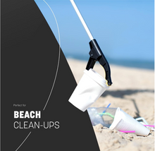 Load image into Gallery viewer, 2 Pack Litter Picker Long Reach Handle Metal +Plastic Litter Picker Good Quality