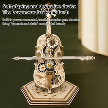 Load image into Gallery viewer, Music Box For Adult To Build Cello Music Box Kit 3D Wooden Puzzles DIY Assembly