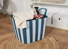 Load image into Gallery viewer, Set Of 2 Flexible Basket Laundry Storage Home Washing Design Trug 40L Large Size