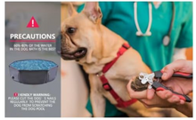 Load image into Gallery viewer, Polog Foldable Portable Pet Swimming Pool Dog Kids Pool 80 x 30cm