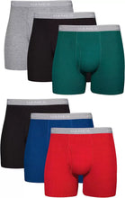 Load image into Gallery viewer, Hanes Men's Tagless Cool Dri Boxer Briefs with ComfortFlex Waistband no ride up MEDIUM