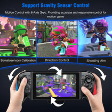Load image into Gallery viewer, HASACOOL Controller for Switch 2, Plug-and-Play One-Piece Replacement for Pro Controller with Hall Effect Joysticks, 4-Level Vibration, Motion Control Red and Blue