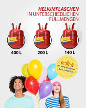 Load image into Gallery viewer, Helium Balloon Gas Disposable Approx 30 Balloons 0.2 sqm³ Foil Balloons Helium Bottle