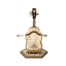 Load image into Gallery viewer, Music Box For Adult To Build Cello Music Box Kit 3D Wooden Puzzles DIY Assembly