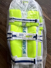 Load image into Gallery viewer, Players Edition Cricket Batting Pads SKT Cricket Guards Batting Guards White