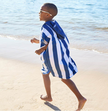 Load image into Gallery viewer, Kids Poncho with Hood Towling Super Absorbent Quick Dry Beach Swim Age 6 - 11 Yr