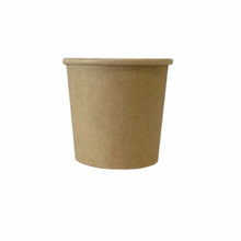 Load image into Gallery viewer, Kraft Paper Portion Pots Cups Compostable Ramekin Sauce Cups 1oz x 400