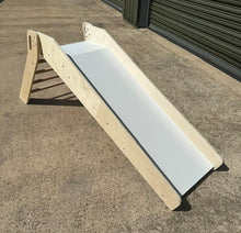 Load image into Gallery viewer, Playtive solid wood indoor slide 1 year old upwards dexterity fine motor skills