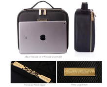 Load image into Gallery viewer, Makeup Bag Portable Professional Makeup Artist Bag Makeup Train Case Makeup Small