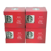 Load image into Gallery viewer, 4 X Starbucks Mug Mermaid 'Make it Yours at Home' 2023 - BRAND NEW. COLLECTABLES