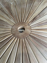 Load image into Gallery viewer, 120cm Sunshine Round Teak Folding Table and 4 Hampton chairs ( Seconds )