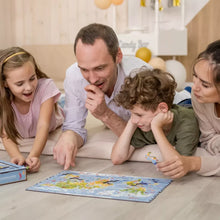 Load image into Gallery viewer, Unidragon Kids World Map 100pcs jigsaw puzzle wooden and boxed