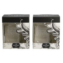 Load image into Gallery viewer, 2 x Brand New 'BOXED KRAKEN BLACK SPICED RUM MASON JAR GLASSES - PUB BAR PARTY.