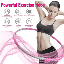 Load image into Gallery viewer, DOFLY WEIGHTED HULA HOOP FOAM PADDED ADJUSTABLE WEIGHT LARGE Hoola Hoop