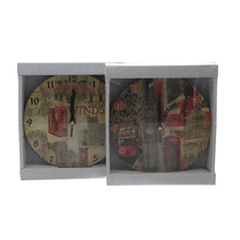 Load image into Gallery viewer, 2 x 8'' Royal Windsor and City of London Clocks. Collectables