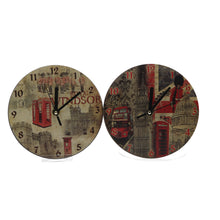 Load image into Gallery viewer, 2 x 8'' Royal Windsor and City of London Clocks. Collectables