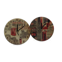 Load image into Gallery viewer, 2 x 8'' Royal Windsor and City of London Clocks. Collectables