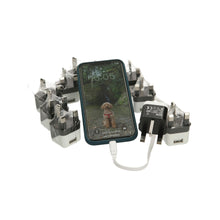 Load image into Gallery viewer, 10 X 3 Pin UK Plug 5V 1A USB Wall Charger Power Adapter, Phones Tablets AND iPad BLACK