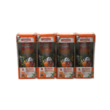 Load image into Gallery viewer, 4 x Beefeater Gin Blood Orange Halloween Skulls Collectable Glass NEW BOXED