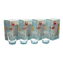 Load image into Gallery viewer, 4 x Bombay Sapphire Gin Highball Tall Glasses Tumblers. NEW. BAR. PARTY
