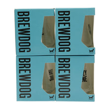 Load image into Gallery viewer, 4 x Brew Dog Hazy Jane One Pint 20oz Glass Laser Nucleated In Gift Box New