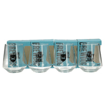 Load image into Gallery viewer, 4 x Brew Dog Hazy Jane One Pint 20oz Glass Laser Nucleated In Gift Box New