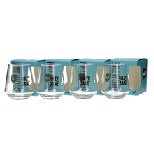 Load image into Gallery viewer, 4 x Brew Dog Hazy Jane One Pint 20oz Glass Laser Nucleated In Gift Box New