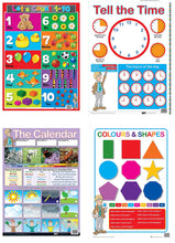 Load image into Gallery viewer, 20 Engaging Educational Posters & Colourful Wall Charts for Children Laminated TUBE 4