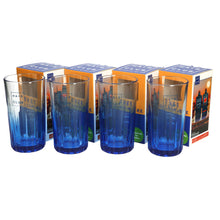 Load image into Gallery viewer, 4 x HAIG CLUB WHISKY GLASSES BLUE GLASSES 12fLOZ