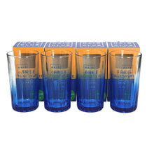 Load image into Gallery viewer, 4 x HAIG CLUB WHISKY GLASSES BLUE GLASSES 12fLOZ