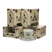 Load image into Gallery viewer, 4 x Hendricks Gin Tea Cup And Saucer Brand New In Box