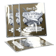 Load image into Gallery viewer, 4 x JD Tennessee No7 New Grey Signs. Man cave. Bars. Collectables. Grey Sign.