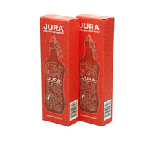 Load image into Gallery viewer, 2 x Jura Mini Travel Hip Flask 20cm x 5cm Travel Whisky Flask Jura Hip Flask