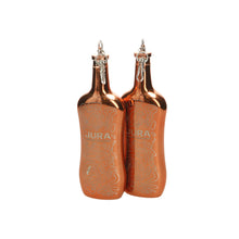 Load image into Gallery viewer, 2 x Jura Mini Travel Hip Flask 20cm x 5cm Travel Whisky Flask Jura Hip Flask