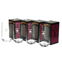 Load image into Gallery viewer, 4 x Kopparberg Rum Glasses 3/4 pint