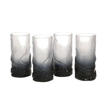 Load image into Gallery viewer, 4 x Kraken Black Tentacled Plastic Highball 100% Recycled Plastic. Party. Bar